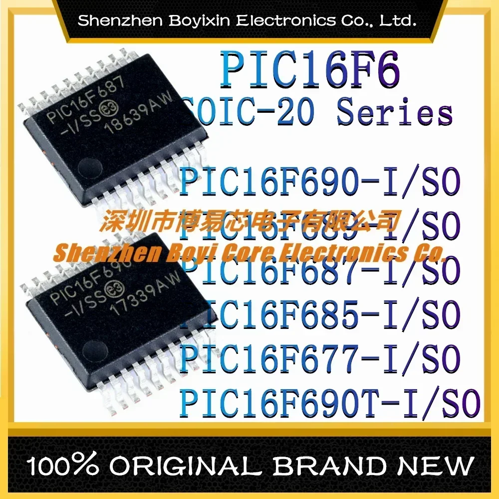 PIC16F690-I/SO PIC16F689-I PIC16F687-I PIC16F685-I PIC16F677-I PIC16F690T-I Керамический корпус
PIC16F690-I/SO PIC16F689-I PIC16F687-I PIC16F685-I PIC16F677-I PIC16F690T-I Керамический корпус