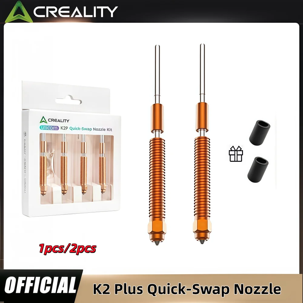 Для сопла Creality K2 Plus, быстросменные сопла высокого расхода, цельнометаллический дизайн из закаленной стали для комплекта сопел k2 plus, детали 3D-принтера
Для сопла Creality K2 Plus, быстросменные сопла высокого расхода, цельнометаллический дизайн из закаленной стали для комплекта сопел k2 plus, детали 3D-принтера