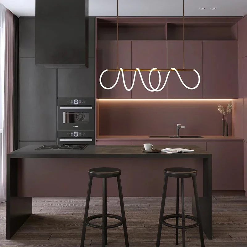 Restaurant Modern Linear Pendant Light Simple Luxury LED Bar Hanging Lamp Wide Voltage for Home Decoration Commercial Lighting
Restaurant Modern Linear Pendant Light Simple Luxury LED Bar Hanging Lamp Wide Voltage for Home Decoration Commercial Lighting
