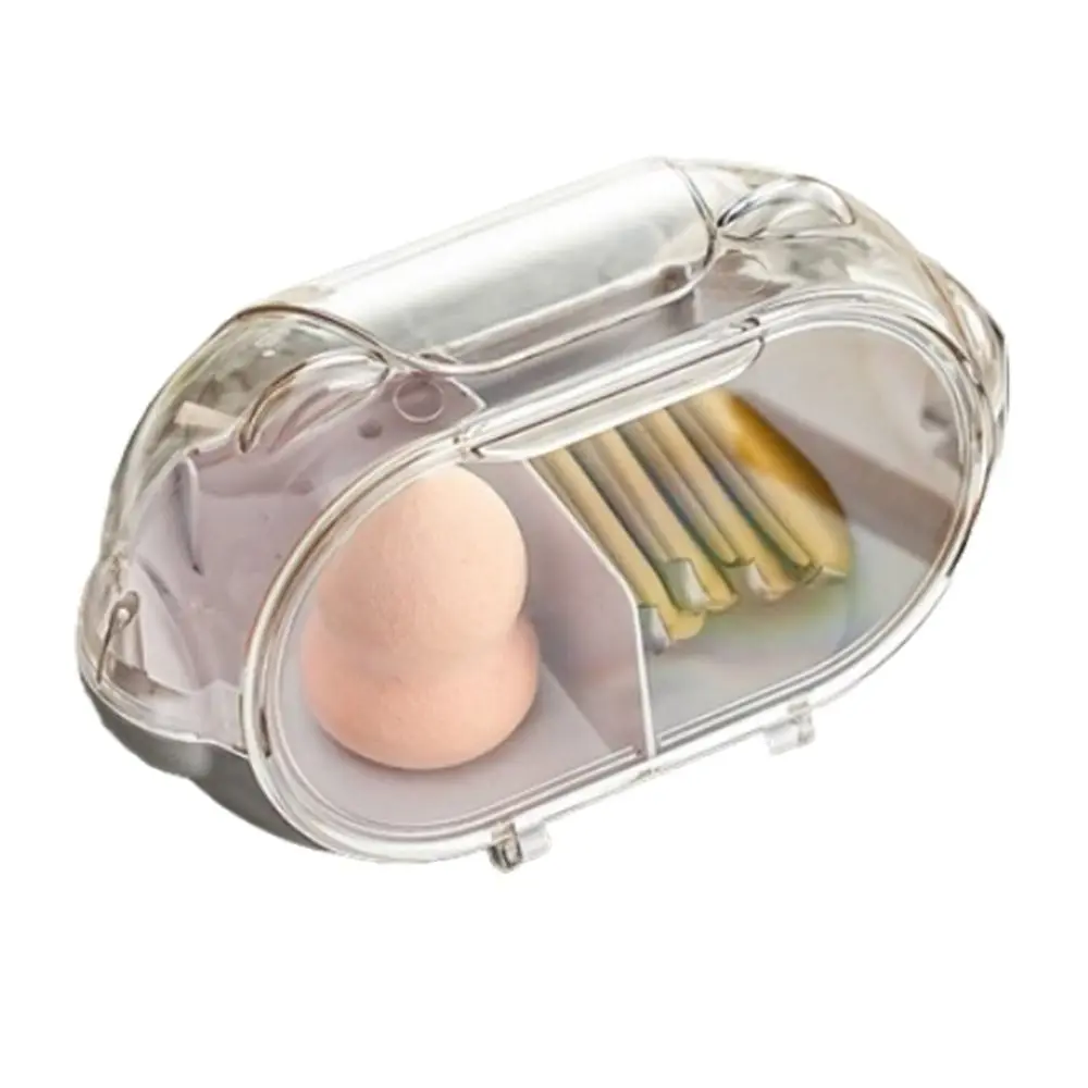 Cartoon Powder Puff Storage Rack Empty 2 Grids Cosmetic Makeup Case with Lid Large Capacity Cute Beauty Egg Shelf Household 
Cartoon Powder Puff Storage Rack Empty 2 Grids Cosmetic Makeup Case with Lid Large Capacity Cute Beauty Egg Shelf Household