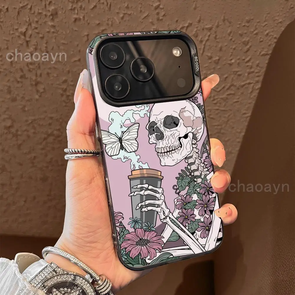 Skeleton drinking coffee Phone Case case for iPhone17 16 15 14 13 12 11 Pro/ Max/Plus shock-proof rear cover anti-fingerprint
Skeleton drinking coffee Phone Case case for iPhone17 16 15 14 13 12 11 Pro/ Max/Plus shock-proof rear cover anti-fingerprint