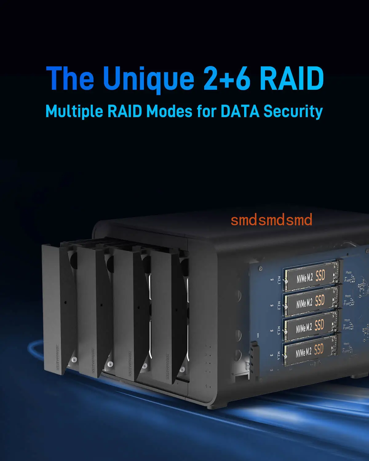 D8 Hybrid 8-Bay Hybrid RAlD Enclosure USB 3.2 Gen 2 10Gbps Type C Storage Supports RAID 0/1/Single/JBOD(Diskless)
D8 Hybrid 8-Bay Hybrid RAlD Enclosure USB 3.2 Gen 2 10Gbps Type C Storage Supports RAID 0/1/Single/JBOD(Diskless)