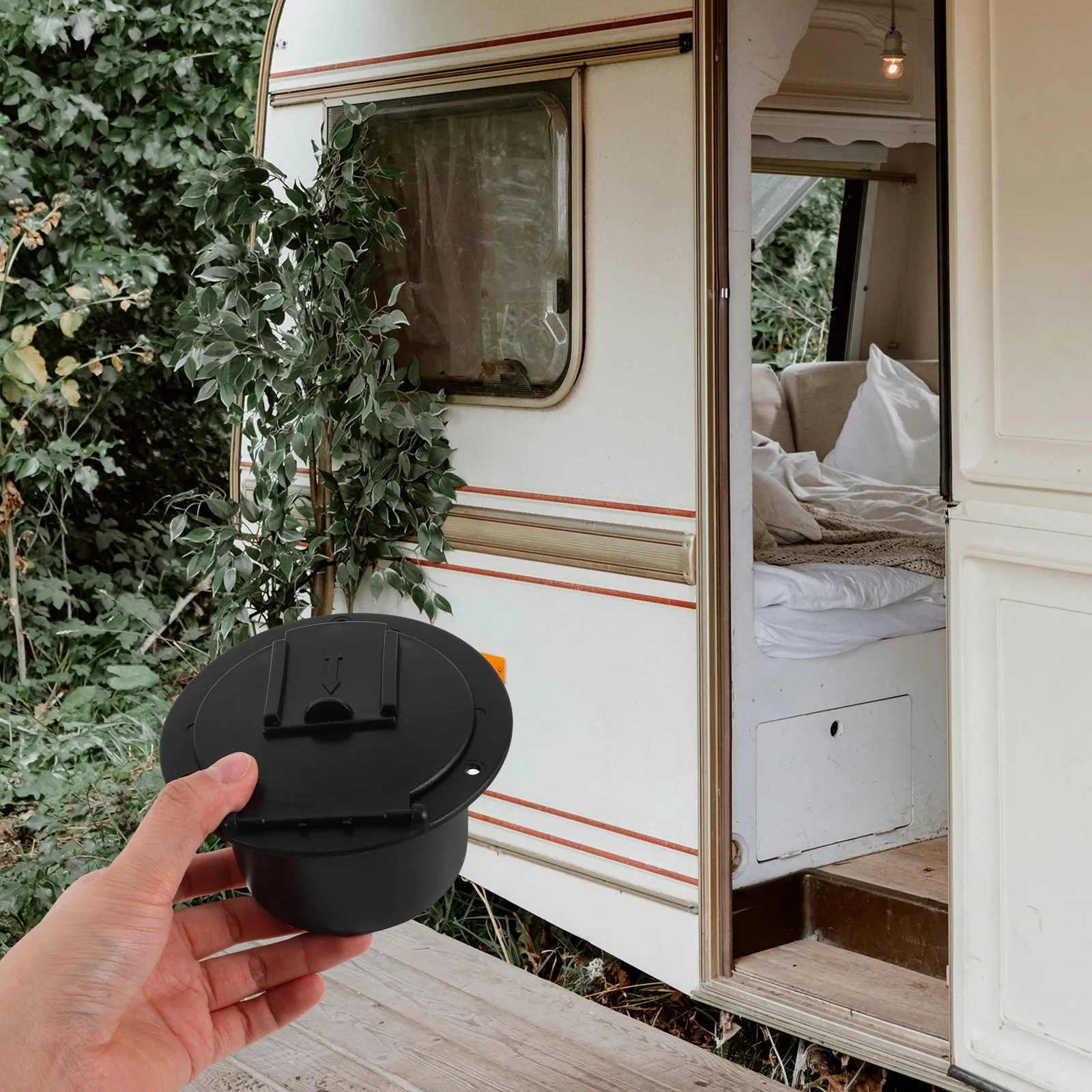 1 Set Black Round Wire Storage Box Rv Yacht Cable Hatch Waterproof Durable Electric Organizer Easy Install Hatch Door Rv Boat
1 Set Black Round Wire Storage Box Rv Yacht Cable Hatch Waterproof Durable Electric Organizer Easy Install Hatch Door Rv Boat