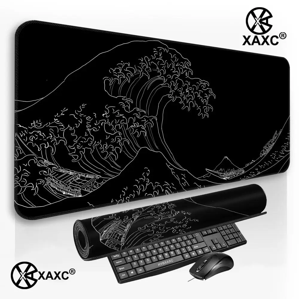HYBXXC Great Wave Gaming XXL Large Mouse Pad Locking Edge Mouse Mat Gamer Keyboards Pads Rubber Desk Mat Office Rug Gaming Mat
HYBXXC Great Wave Gaming XXL Large Mouse Pad Locking Edge Mouse Mat Gamer Keyboards Pads Rubber Desk Mat Office Rug Gaming Mat