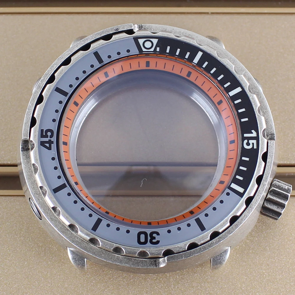 47mm NH35 Case C3 Luminous Bezel Diver Watch Case Sapphire Glass For NH35 NH36 NH38 NH70 Movt Tuna Can SKX Vintage Repair Parts
47mm NH35 Case C3 Luminous Bezel Diver Watch Case Sapphire Glass For NH35 NH36 NH38 NH70 Movt Tuna Can SKX Vintage Repair Parts