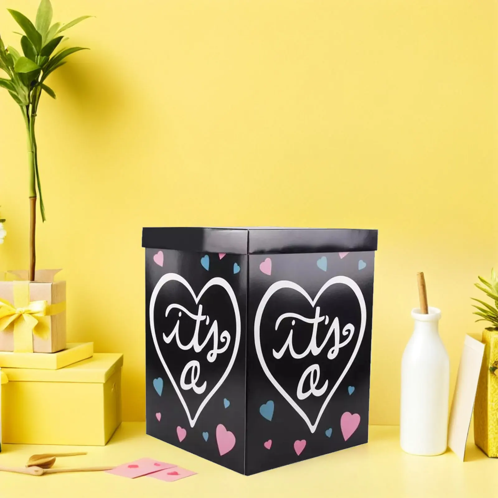 1Pcs Gender Reveal Balloon Box Foldable Paper Storage Birthday Party Decorative Shower Favor Box
1Pcs Gender Reveal Balloon Box Foldable Paper Storage Birthday Party Decorative Shower Favor Box
