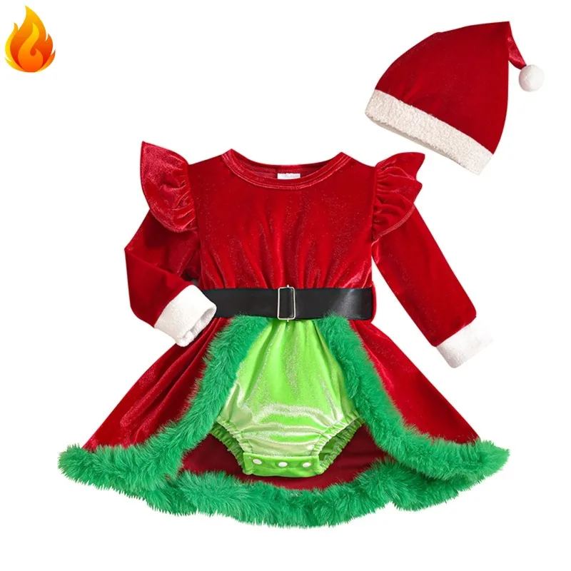 0-18M Newborn Baby Girl Christmas Romper Dress and Hat Santa Claus Velvet Skirt Xmas Outfit Clothes, 크리스마스 아기의상,ropa Bebe Niña
0-18M Newborn Baby Girl Christmas Romper Dress and Hat Santa Claus Velvet Skirt Xmas Outfit Clothes, 크리스마스 아기의상,ropa Bebe Niña