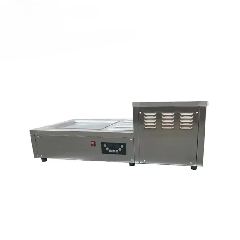 Real Fruit Square Flat Pan Fried Ice Cream Machine
Real Fruit Square Flat Pan Fried Ice Cream Machine