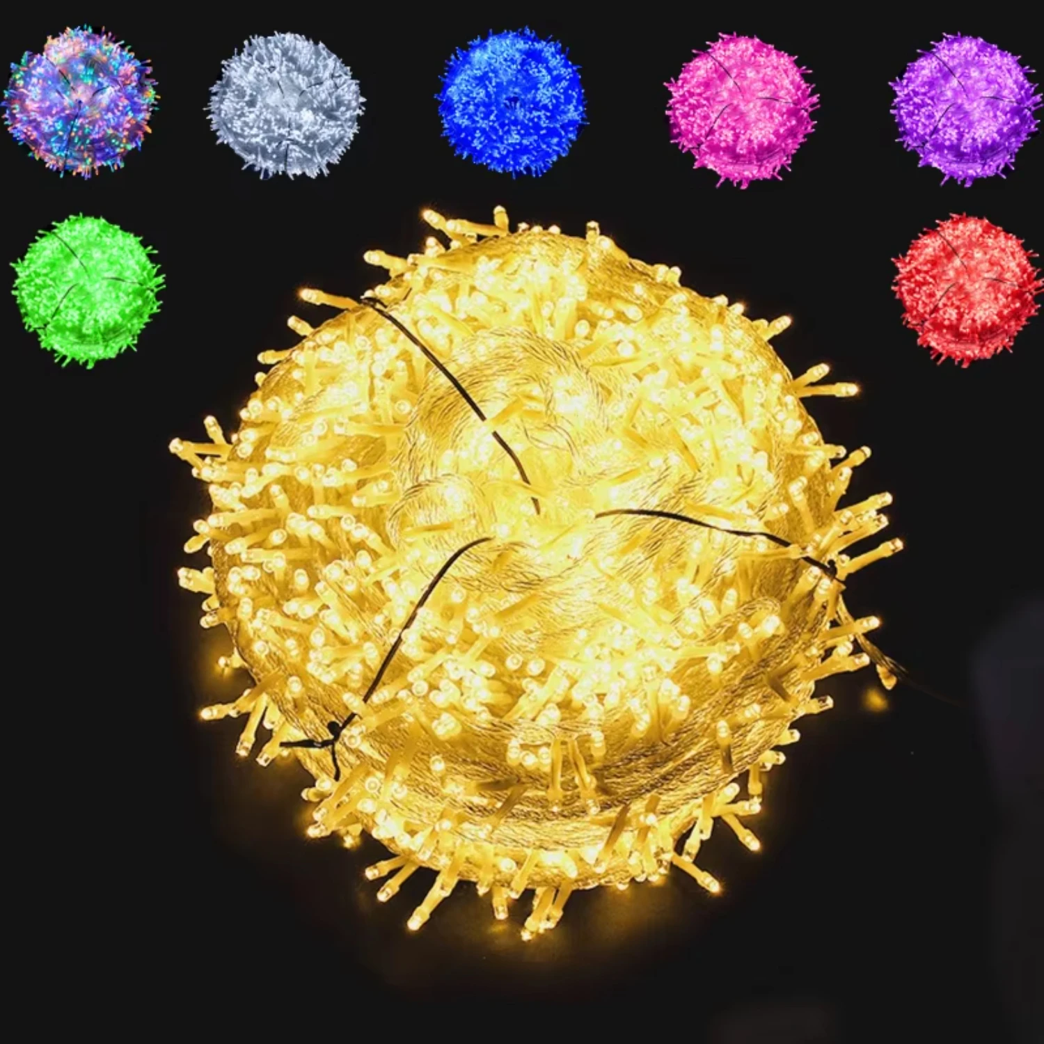 LED Christmas Halloween Fairy string lights Festive party decorations suitable for mall wedding Shop courtyard restaurant
LED Christmas Halloween Fairy string lights Festive party decorations suitable for mall wedding Shop courtyard restaurant