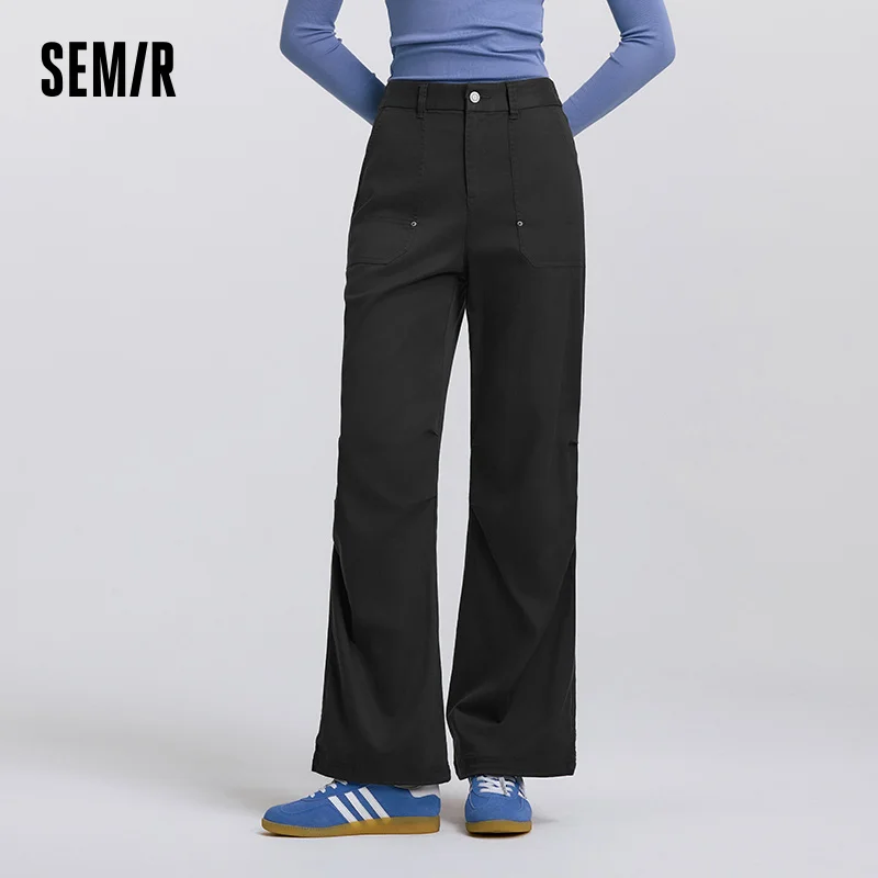 Semir Casual Trousers Women Workwear Style Wide-leg Trousers 2025 New Spring Cool and Stylish Long Trousers High Street
Semir Casual Trousers Women Workwear Style Wide-leg Trousers 2025 New Spring Cool and Stylish Long Trousers High Street
