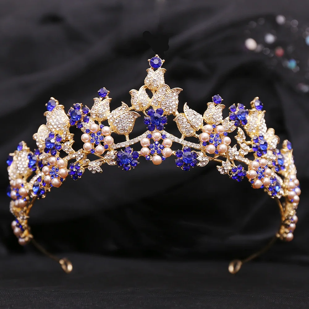DIEZI Elegant Rose Flower Crystal Tiara Crown Wedding Party Hair Jewelry Bridal Bride Luxury Fashion Crown Hair Accessories
DIEZI Elegant Rose Flower Crystal Tiara Crown Wedding Party Hair Jewelry Bridal Bride Luxury Fashion Crown Hair Accessories