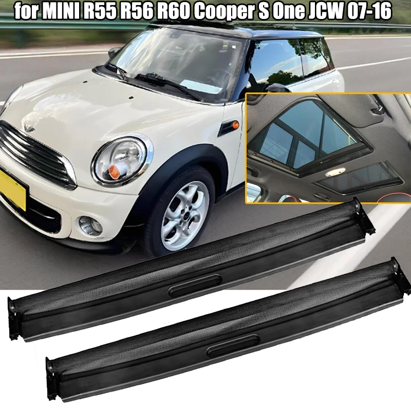 Car Interior Roof Cover Panorama Sunroof Sunshade Curtain Cover For BMW Mini R55 R56 R60 54102755849 54102757016
Car Interior Roof Cover Panorama Sunroof Sunshade Curtain Cover For BMW Mini R55 R56 R60 54102755849 54102757016
