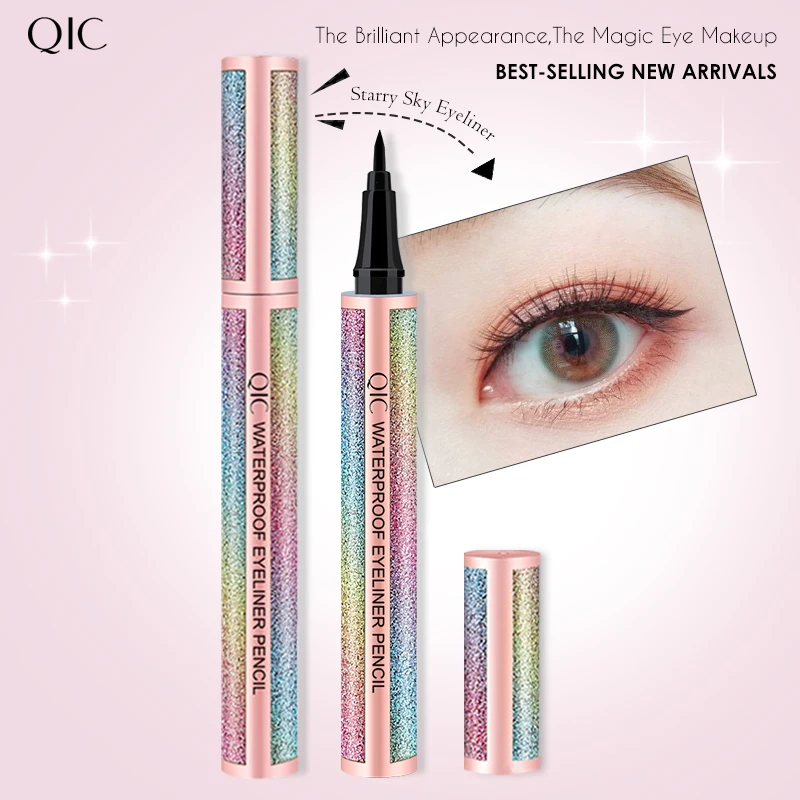 Waterproof Starry Sky Eyeliner Pen, Sweat-Resistant Non-Smudging Quick-Drying Smooth Liquid Eyeliner
Waterproof Starry Sky Eyeliner Pen, Sweat-Resistant Non-Smudging Quick-Drying Smooth Liquid Eyeliner