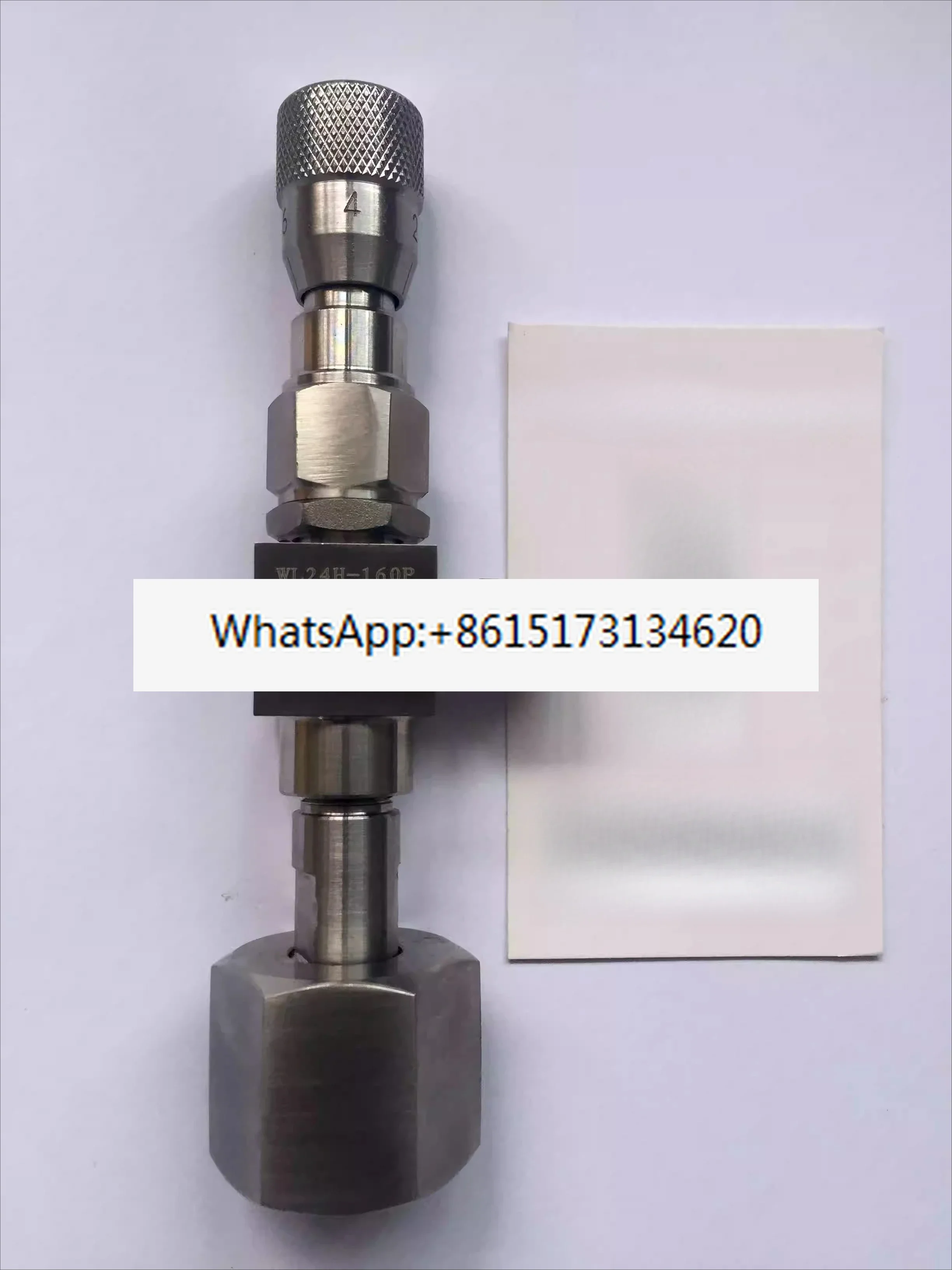 Fine-tuning sampling valve, scale control valve WL24H-DN3
Fine-tuning sampling valve, scale control valve WL24H-DN3
