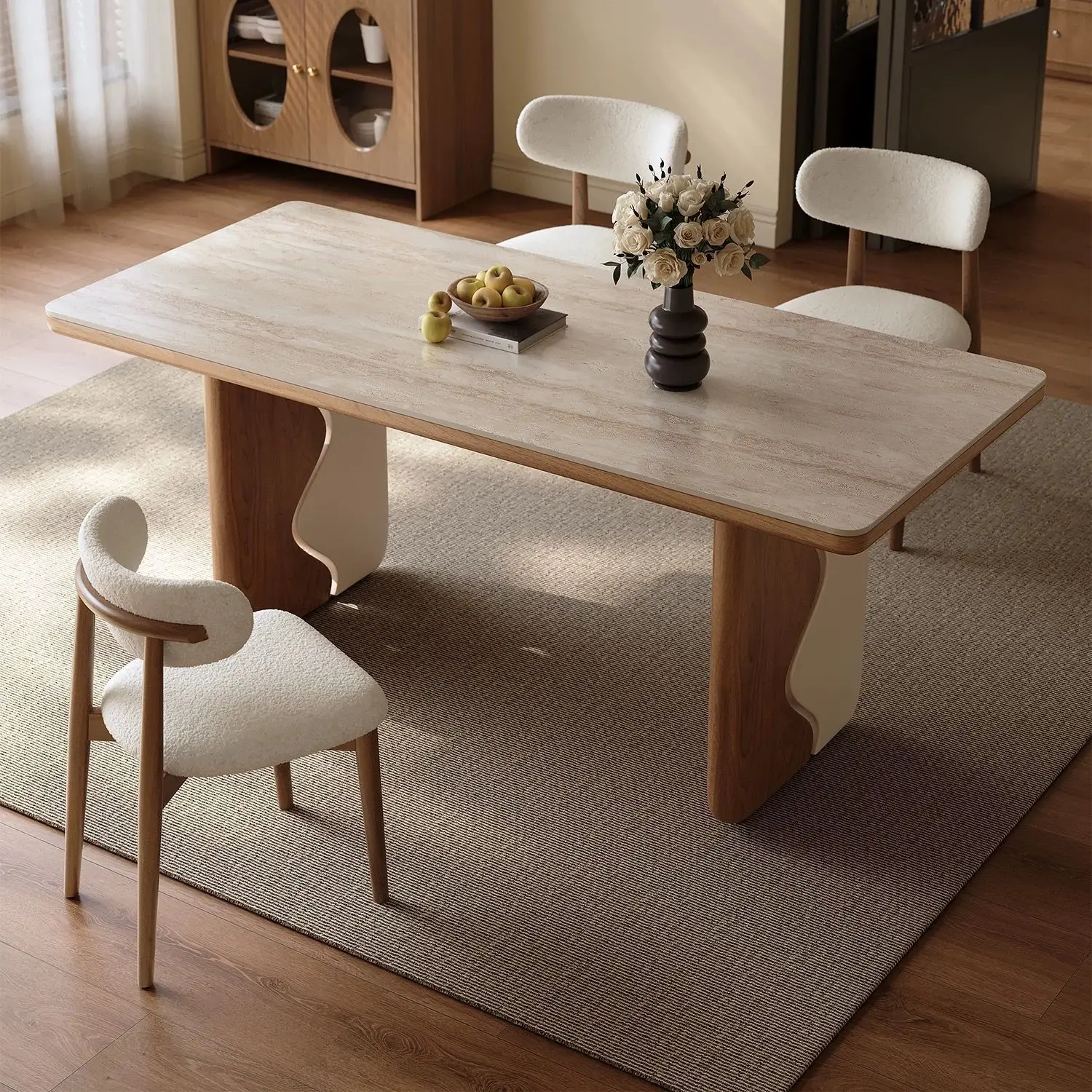 dining table and chairs household combination rectangular simple medieval small apartment retro dining table
dining table and chairs household combination rectangular simple medieval small apartment retro dining table