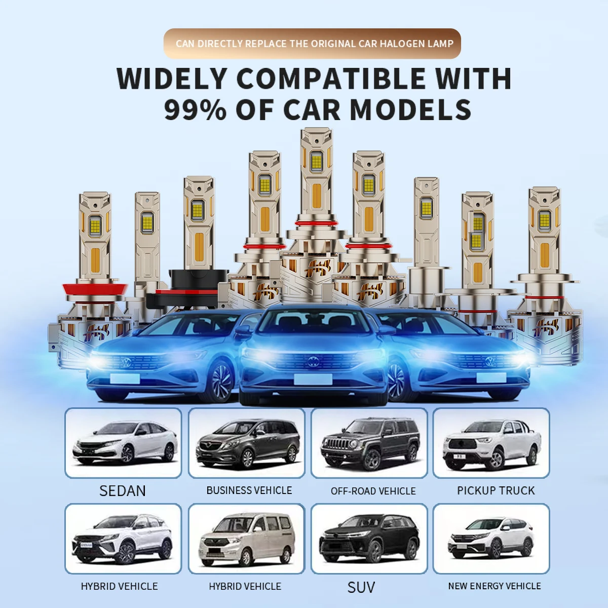 2PCS Car Headlight R6 H4 led bulb H13 H4 H1 24V Canbus Double-Sided Led HB3 9005 880 9012 Led Six Copper Tube Truck Lorry Light
2PCS Car Headlight R6 H4 led bulb H13 H4 H1 24V Canbus Double-Sided Led HB3 9005 880 9012 Led Six Copper Tube Truck Lorry Light