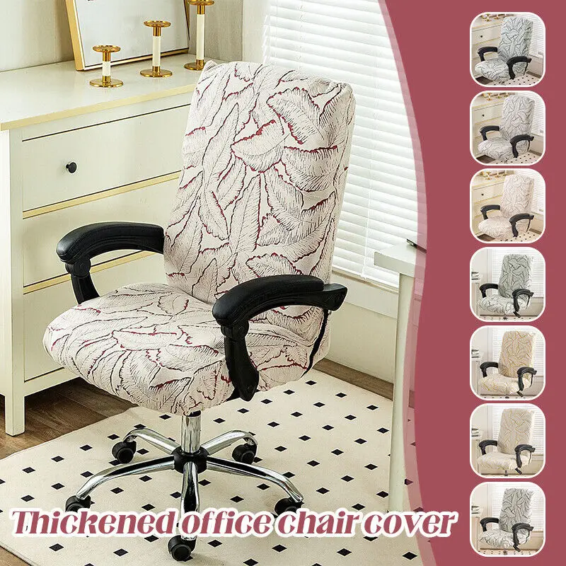 Jacquard Thickened Office Chair Cover Stretch Computer Rotating Chair Cover Armchair Slipcover Universal Soft Protector New
Jacquard Thickened Office Chair Cover Stretch Computer Rotating Chair Cover Armchair Slipcover Universal Soft Protector New
