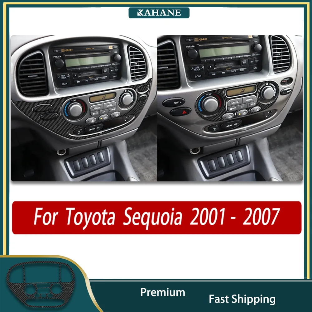 Carbon Fiber Stickers - Car Interior Upgrade for Automotive center stack For Toyota Sequoia XK30 XK40 2001- 2007
Carbon Fiber Stickers - Car Interior Upgrade for Automotive center stack For Toyota Sequoia XK30 XK40 2001- 2007