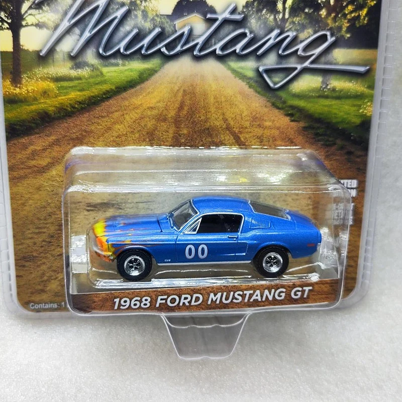 Green Light Diecast 1:64 Scale 1968 Mustang GT Race Car #00 Alloy Car Model Collection Souvenir Display Ornaments Holiday Gift
Green Light Diecast 1:64 Scale 1968 Mustang GT Race Car #00 Alloy Car Model Collection Souvenir Display Ornaments Holiday Gift