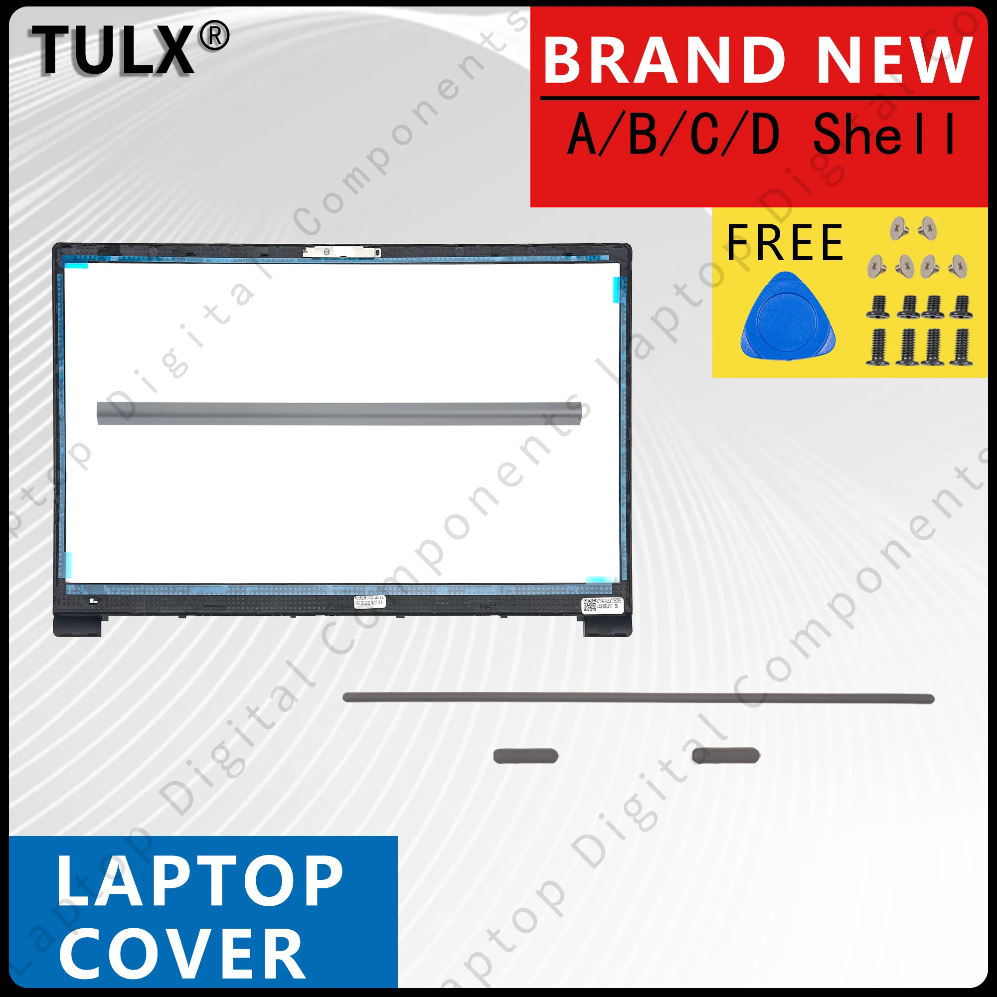 Laptop Case For ThinkBook 15 15-IIL 15-IML 2020 Front Bezel/hinges cover/rubber feet Repair Gray 2020
Laptop Case For ThinkBook 15 15-IIL 15-IML 2020 Front Bezel/hinges cover/rubber feet Repair Gray 2020