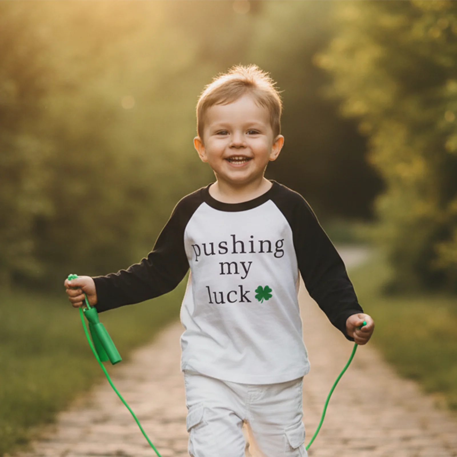 Blotona Toddler Baby St. Patrick's Day T-Shirt Shamrock Letter Print Contrast Color Loose Fit Crew Neck Long Sleeve Spring Tops
Blotona Toddler Baby St. Patrick's Day T-Shirt Shamrock Letter Print Contrast Color Loose Fit Crew Neck Long Sleeve Spring Tops