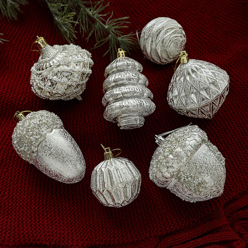 6Pcs Boxed Christmas Tree Decorations High-grade Sticky Beads Light Gold Shaped Pendants Hanging Ornaments Scene Decoration
6Pcs Boxed Christmas Tree Decorations High-grade Sticky Beads Light Gold Shaped Pendants Hanging Ornaments Scene Decoration