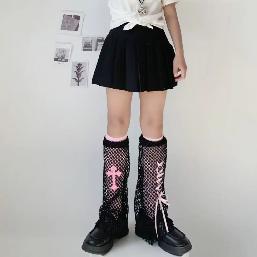 Japanese Jk Harajuku Gothic Punk Summer Breathable Calf Socks Dark Women Long Y2kHollowed Out Leg Socks Cross Strap Socks
Japanese Jk Harajuku Gothic Punk Summer Breathable Calf Socks Dark Women Long Y2kHollowed Out Leg Socks Cross Strap Socks