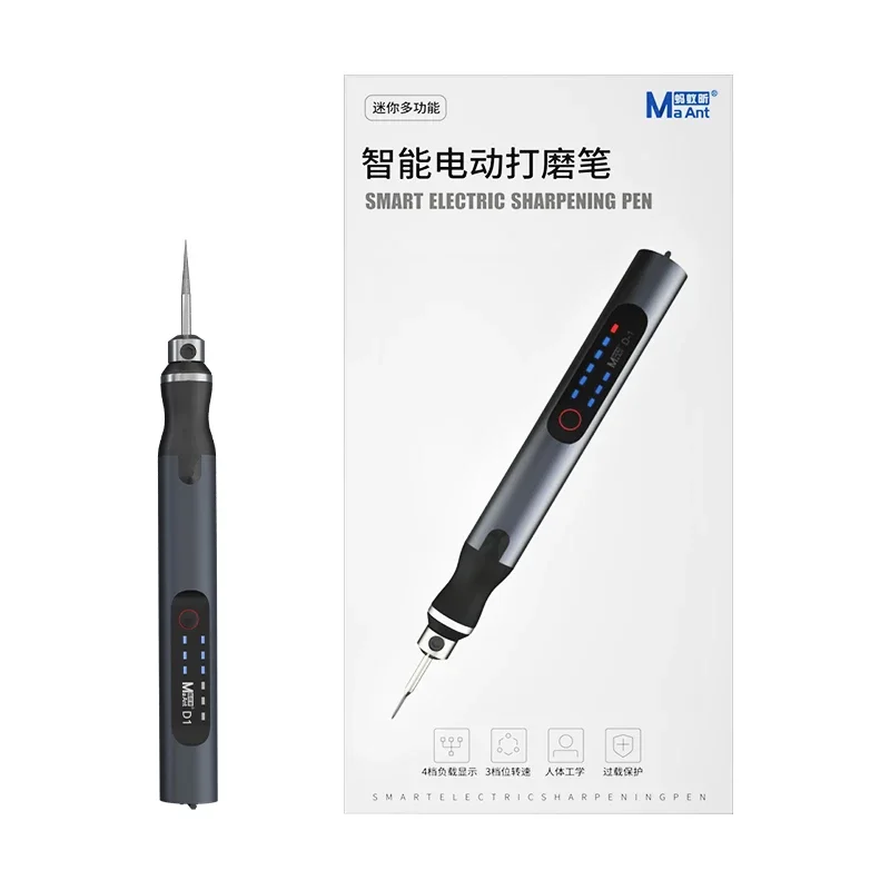 Hotselling MaAnt D1 Intelligent Charging Grinding Pen For Polishing/Cutting/Grinding/Drilling/Carving/Disassembly Repair Tool
Hotselling MaAnt D1 Intelligent Charging Grinding Pen For Polishing/Cutting/Grinding/Drilling/Carving/Disassembly Repair Tool