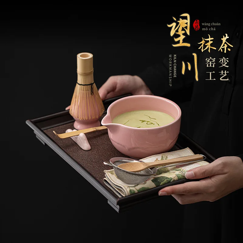 Wangchuan Matcha Eight-piece Tea Set Tea Set Song Dynasty Matcha Bowl Stirring Tea Cup Cover Base Baibenli
Wangchuan Matcha Eight-piece Tea Set Tea Set Song Dynasty Matcha Bowl Stirring Tea Cup Cover Base Baibenli