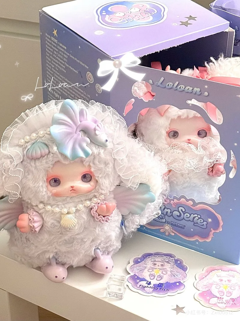 Новая предварительная продажа, оригинальная виниловая глухая коробка серии Loloan Ocean, модные милые фигурки кукол, сюрприз, загадочная коробка, игрушки, подарок на день рождения 
Новая предварительная продажа, оригинальная виниловая глухая коробка серии Loloan Ocean, модные милые фигурки кукол, сюрприз, загадочная коробка, игрушки, подарок на день рождения