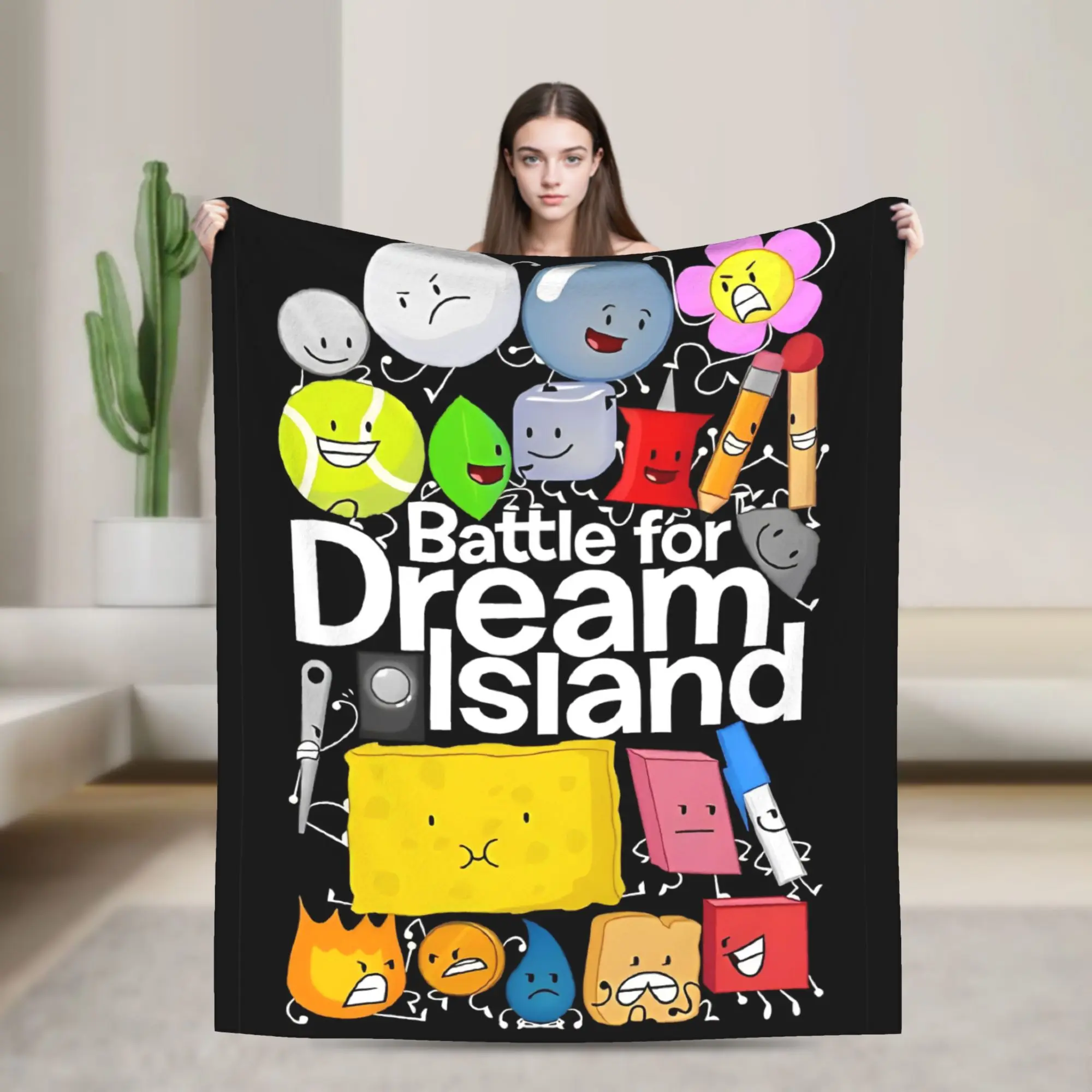BFDI Inanimate Insanity All Characters Blanket Camping Flannel Throw Blanket For Couch Chair Super Soft Design Quality Bedspread
BFDI Inanimate Insanity All Characters Blanket Camping Flannel Throw Blanket For Couch Chair Super Soft Design Quality Bedspread