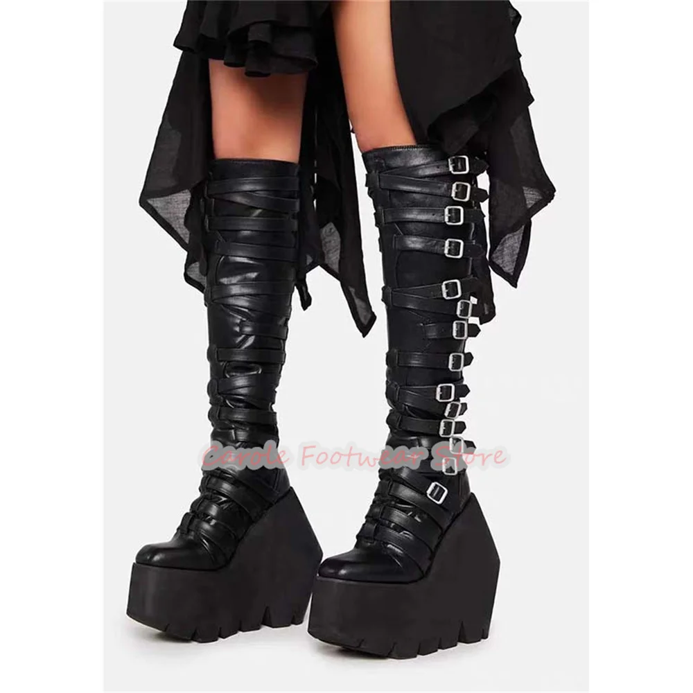 Черные мотоциклетные ботинки с пряжкой в стиле панк, женские мотоциклетные ботинки с квадратным носком на массивной платформе, ботинки Y2k Lolita для девочек
Черные мотоциклетные ботинки с пряжкой в стиле панк, женские мотоциклетные ботинки с квадратным носком на массивной платформе, ботинки Y2k Lolita для девочек