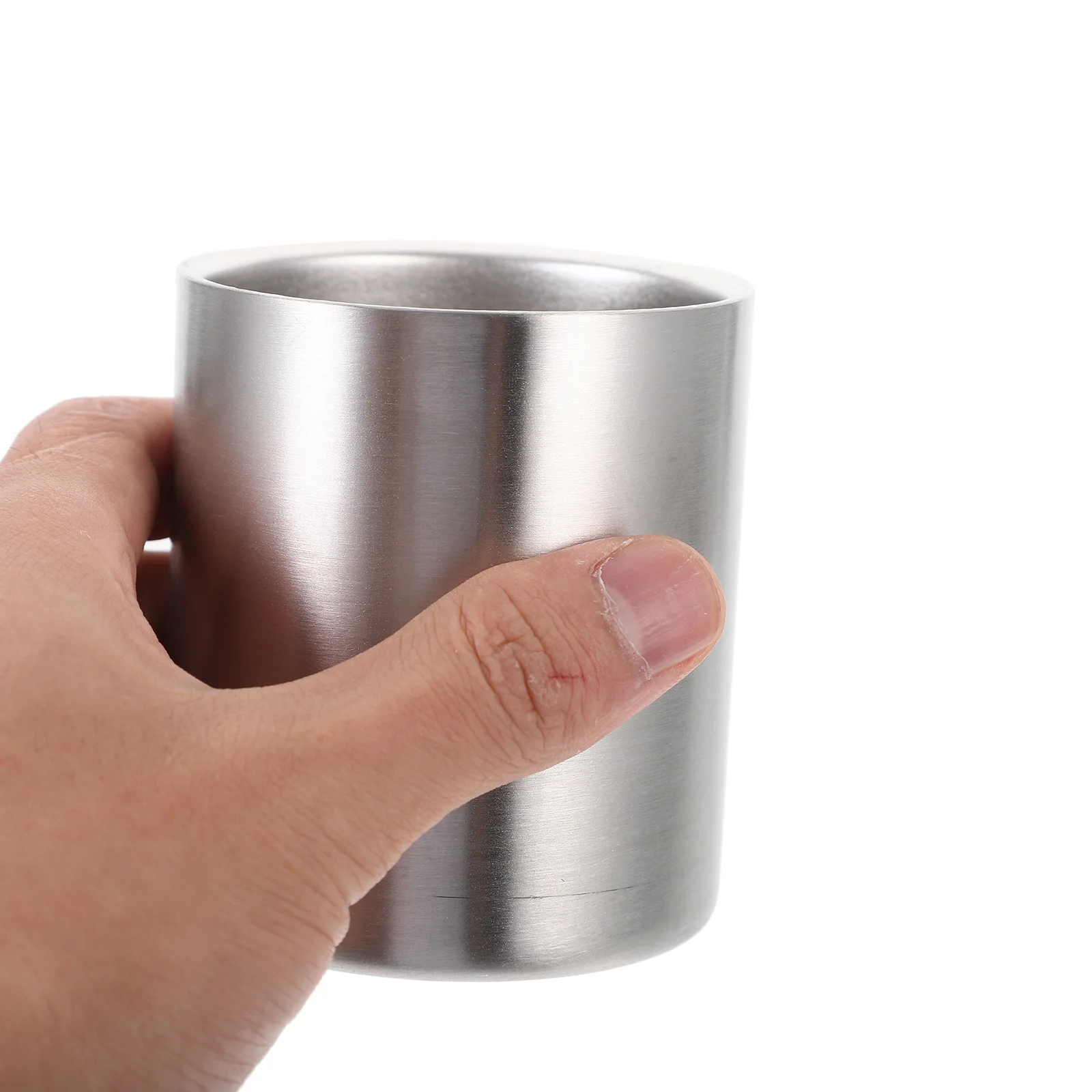 304 Stainless Steel Beer Cup Toothbrush Tumbler Water Juice Cup for Home Office Travel Silver 300ml Stainless Steel Cups
304 Stainless Steel Beer Cup Toothbrush Tumbler Water Juice Cup for Home Office Travel Silver 300ml Stainless Steel Cups