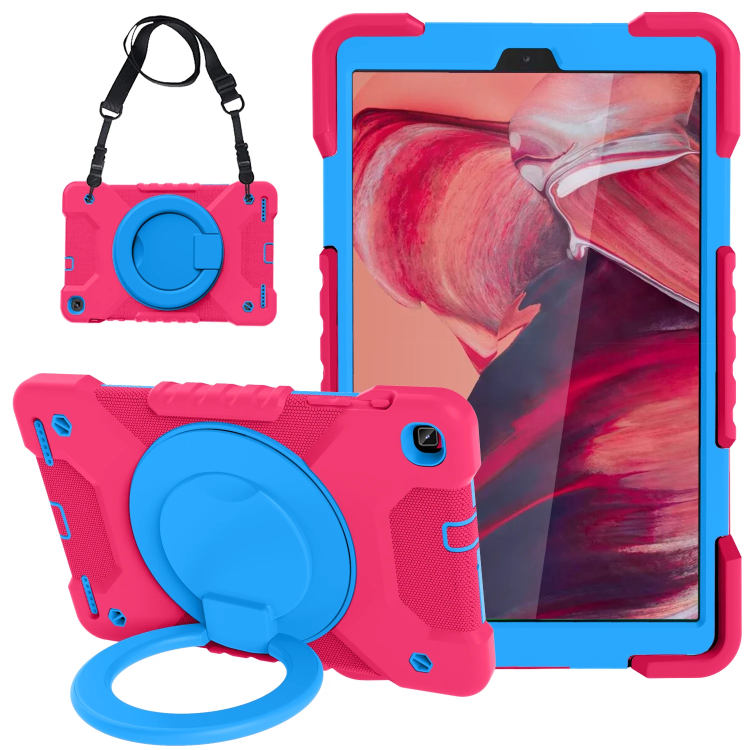 Бронированный чехол с вращающейся подставкой для Samsung Galaxy Tab A 10,1 2019, SM-T510 T515, гибридный чехол с портативной ручкой, плечевым ремнем
Бронированный чехол с вращающейся подставкой для Samsung Galaxy Tab A 10,1 2019, SM-T510 T515, гибридный чехол с портативной ручкой, плечевым ремнем