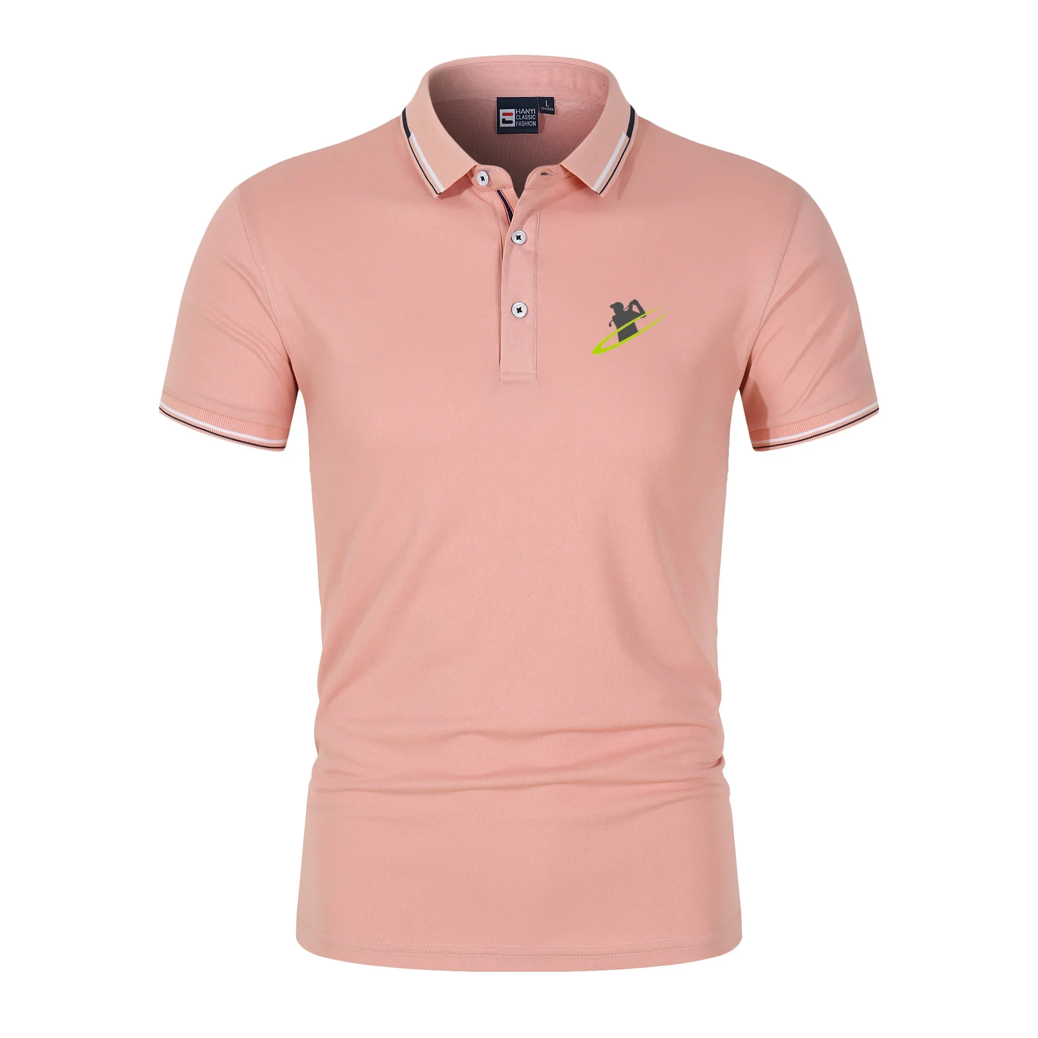 2024 Golf Wear Summer Casual Lapel Men Short Sleeve POLO Shirt Fashion Trend Pullovers T-Shirt Streetwear Tops Button Trim
2024 Golf Wear Summer Casual Lapel Men Short Sleeve POLO Shirt Fashion Trend Pullovers T-Shirt Streetwear Tops Button Trim