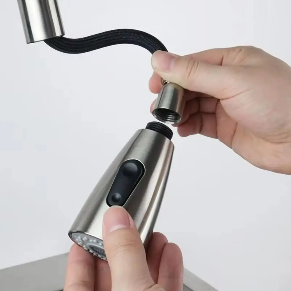 Durable Stainless Steel Pull Out Faucet Head Sprayer Plastic Sink Tap Replacement Aerator Pull Down Nozzle Replacement Accessory
Durable Stainless Steel Pull Out Faucet Head Sprayer Plastic Sink Tap Replacement Aerator Pull Down Nozzle Replacement Accessory