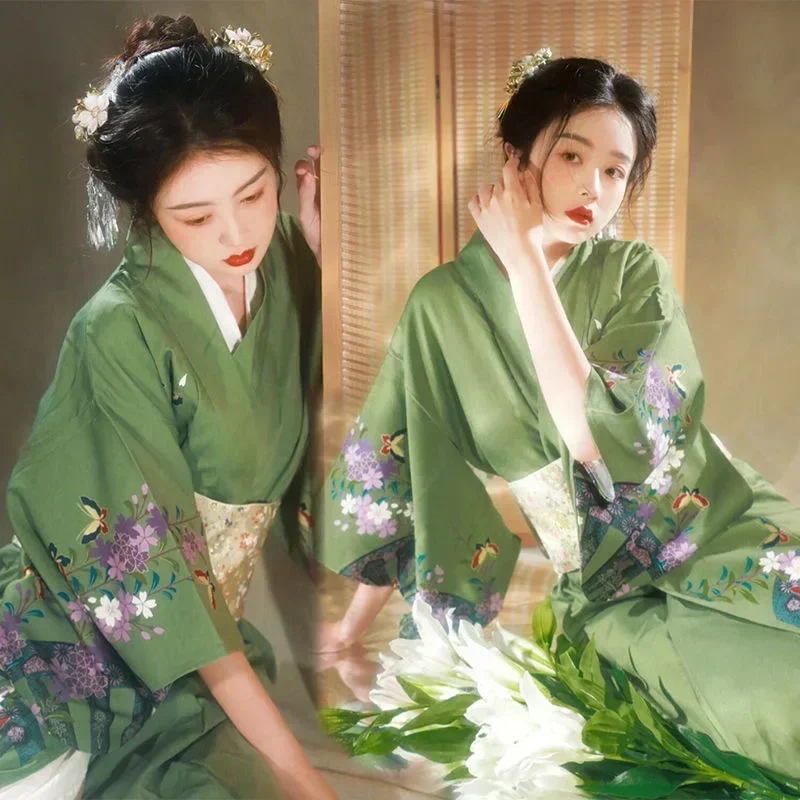 Kimono Women Japanese Traditional Yukata Haori Kimonos Cosplay Blouse Gown Female Summer Fashion Photography Clothes Party Dress
Kimono Women Japanese Traditional Yukata Haori Kimonos Cosplay Blouse Gown Female Summer Fashion Photography Clothes Party Dress