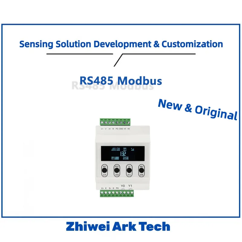 Load Cell Amplifier Transmitter, 4-20mA/0-5V/0-10V/RS485 Output, Digital Display, for ZNAS/Industrial Weighing Systems
Load Cell Amplifier Transmitter, 4-20mA/0-5V/0-10V/RS485 Output, Digital Display, for ZNAS/Industrial Weighing Systems