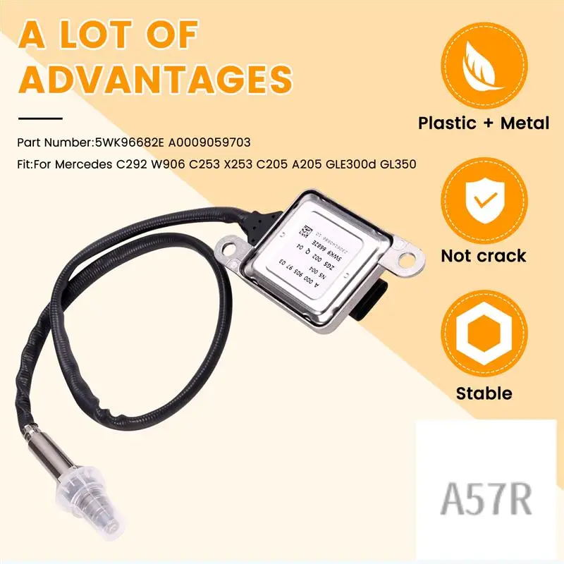 7R-5WK96682E A0009059703 New Nitrogen Oxygen Sensor For Benz C292 W906 C253 X253 C205 A205 Gle300d GL350 Nox Sensors
7R-5WK96682E A0009059703 New Nitrogen Oxygen Sensor For Benz C292 W906 C253 X253 C205 A205 Gle300d GL350 Nox Sensors