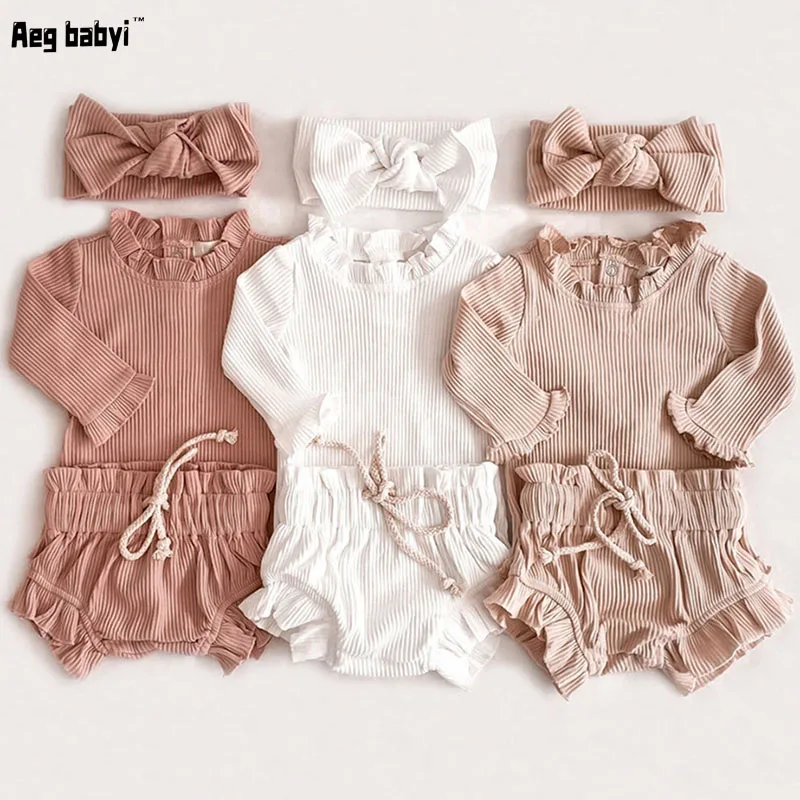 Infant Baby Girl Clothes Set Cotton Ruffle Newborn Girl Romper Tops + Bloomer Baby Outfits Spring Autumn Baby Girl Clothing 2Pcs
Infant Baby Girl Clothes Set Cotton Ruffle Newborn Girl Romper Tops + Bloomer Baby Outfits Spring Autumn Baby Girl Clothing 2Pcs