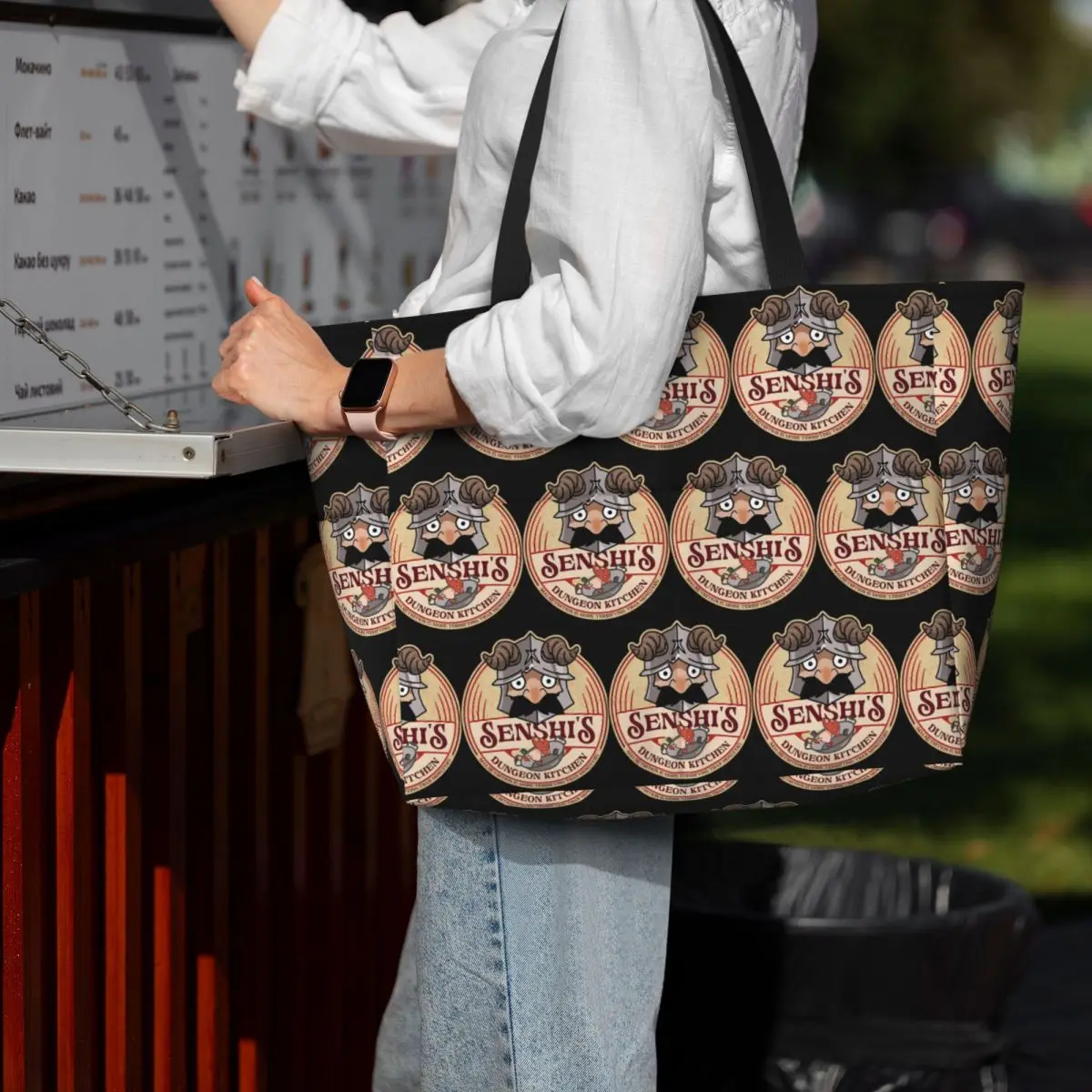 Delicious In Dungeon Senshi Cooking Anime Beach Tote Bag Sport Gym Yoga Duffle Large Tote Bag Women Travel Bag Fitness bag
Delicious In Dungeon Senshi Cooking Anime Beach Tote Bag Sport Gym Yoga Duffle Large Tote Bag Women Travel Bag Fitness bag
