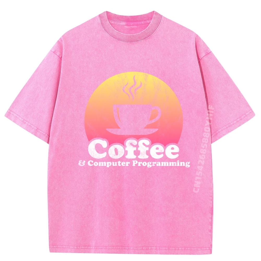 Classic Mens T Shirts Coffee And Computer Programming Tops & Tees Luxury Designer Printed Tee Shirts Retro Washed Slogan
Classic Mens T Shirts Coffee And Computer Programming Tops & Tees Luxury Designer Printed Tee Shirts Retro Washed Slogan