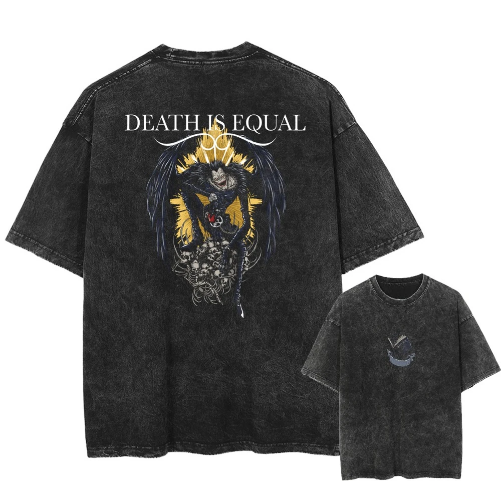 Summer's Popular Anime Death Note Ryuk Graphic T-shirts for Men and Women, Retro Casual T-shirts, Washable Comic T-shirts
Summer's Popular Anime Death Note Ryuk Graphic T-shirts for Men and Women, Retro Casual T-shirts, Washable Comic T-shirts