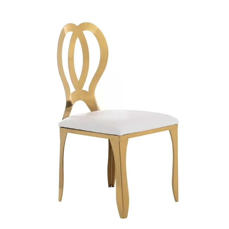 Manufacturer wholesale stainless steel dining chair wedding chair fashion ingot banquet chair oval
Manufacturer wholesale stainless steel dining chair wedding chair fashion ingot banquet chair oval