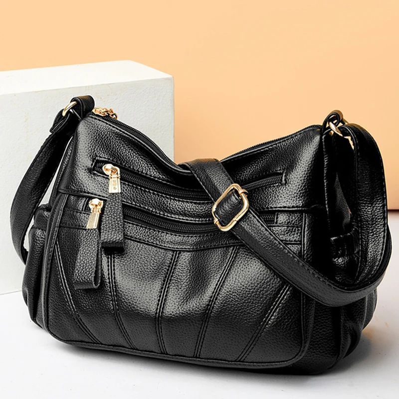 2023 Women Shoulder Bag Leather Luxury Handbags Women's Bags Designer Shoulder Crossbody Bags Female Fashion Female For Ladies
2023 Women Shoulder Bag Leather Luxury Handbags Women's Bags Designer Shoulder Crossbody Bags Female Fashion Female For Ladies