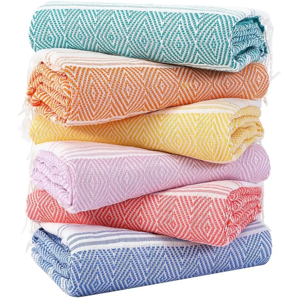 Oversized 74x38 Turkish Beach Towels Set, Bulk Pack, Extra Large, Quick Dry, Ideal for Sand, Swim, Camping, Travel, Cruise Essen
Oversized 74x38 Turkish Beach Towels Set, Bulk Pack, Extra Large, Quick Dry, Ideal for Sand, Swim, Camping, Travel, Cruise Essen