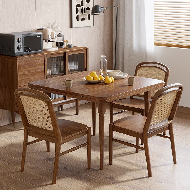 Nordic Natural Wooden Table Small Design European Luxury Extendable Kitchen Tables Dining Center Modern Mesa Comedor Furniture
Nordic Natural Wooden Table Small Design European Luxury Extendable Kitchen Tables Dining Center Modern Mesa Comedor Furniture