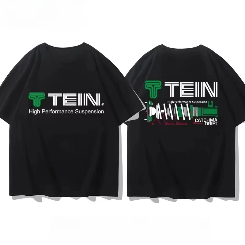 2025 New Japan TEIN Shock Absorber Modified Car Creative T-shirt Casual Men and Women Motorcycle Club Short Sleeve Pure Cotton
2025 New Japan TEIN Shock Absorber Modified Car Creative T-shirt Casual Men and Women Motorcycle Club Short Sleeve Pure Cotton