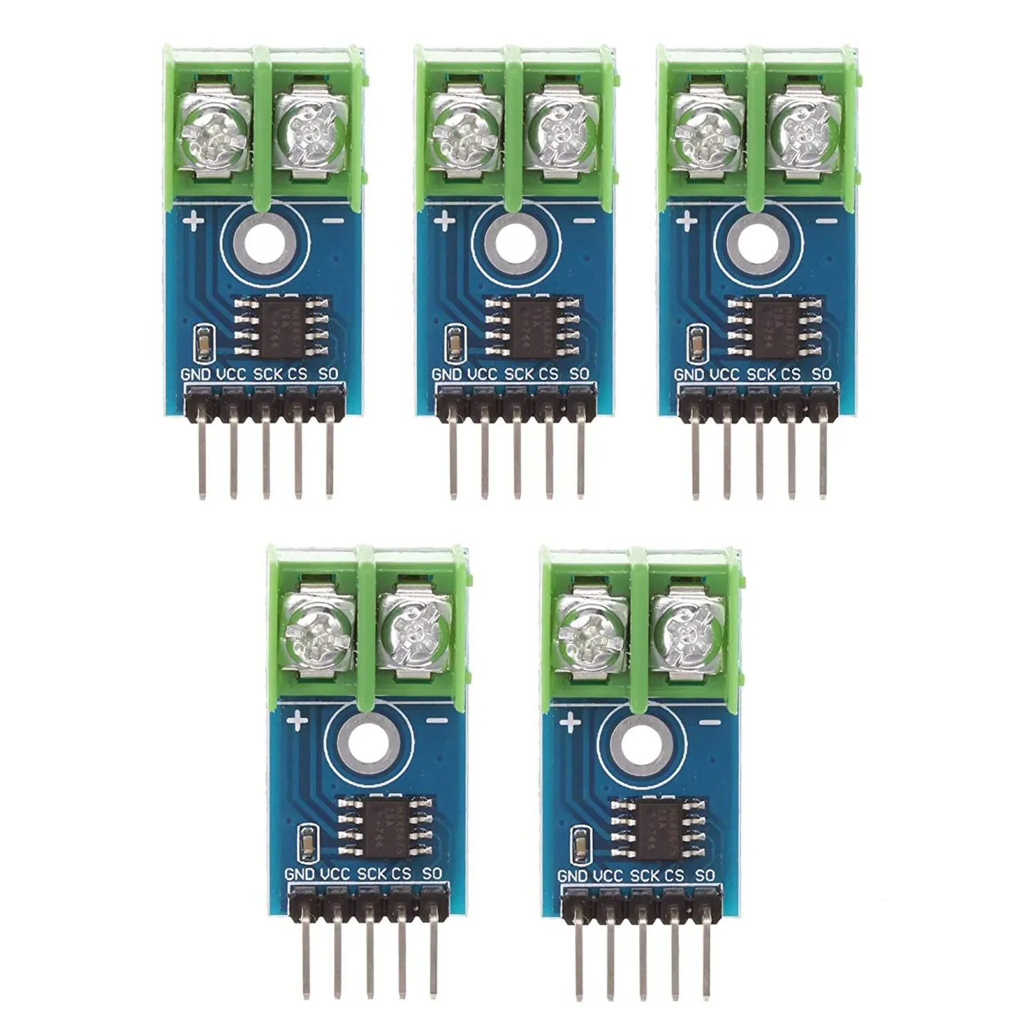 5PCS MAX6675 K Type Thermocouple Temperature Sensor Module for Raspberry Pi Arduino
5PCS MAX6675 K Type Thermocouple Temperature Sensor Module for Raspberry Pi Arduino