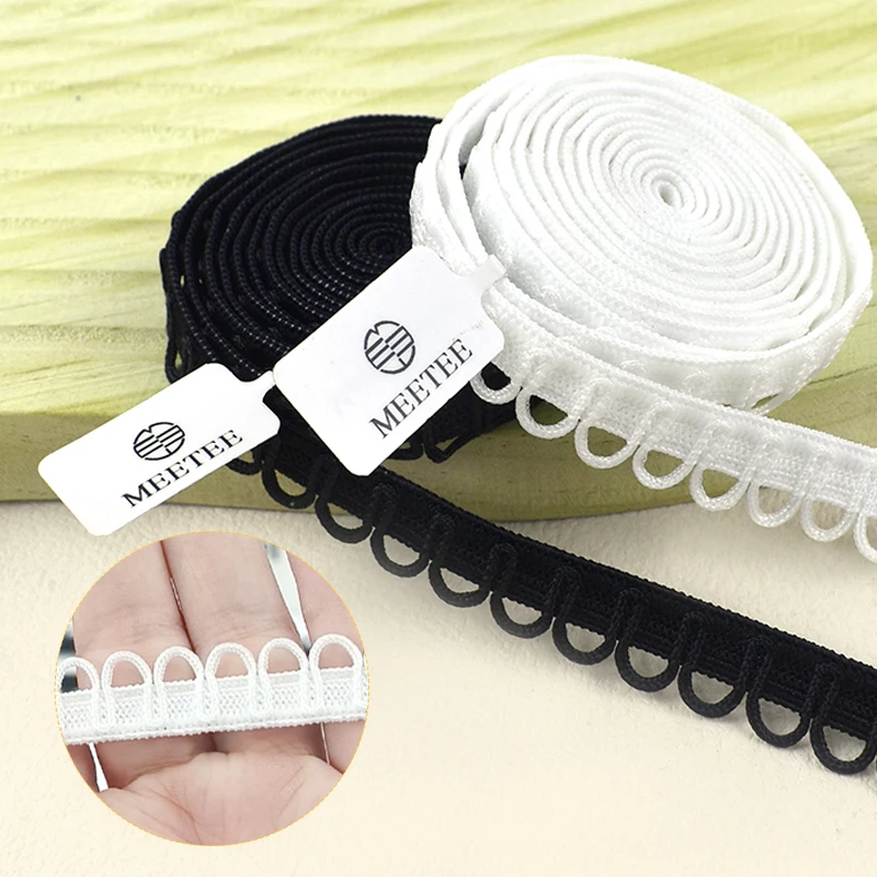 5/10/20M Meetee 15mm Elastic Band U-wave Lace Trim Nylon Ribbon for Sewing Dress Decoration Wedding DIY Garment Craft Accessory
5/10/20M Meetee 15mm Elastic Band U-wave Lace Trim Nylon Ribbon for Sewing Dress Decoration Wedding DIY Garment Craft Accessory